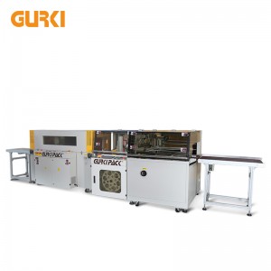 Hőalagút automatikus zsugorodó csomagológép Gurki GPL-5545D + GPS-5030LW